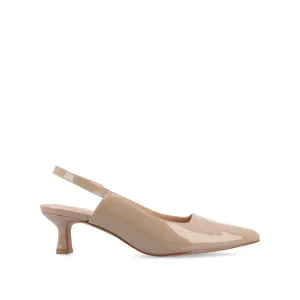 Chunky Heel PAULINA KITTEN HEELS IN STATEMENT PATENT