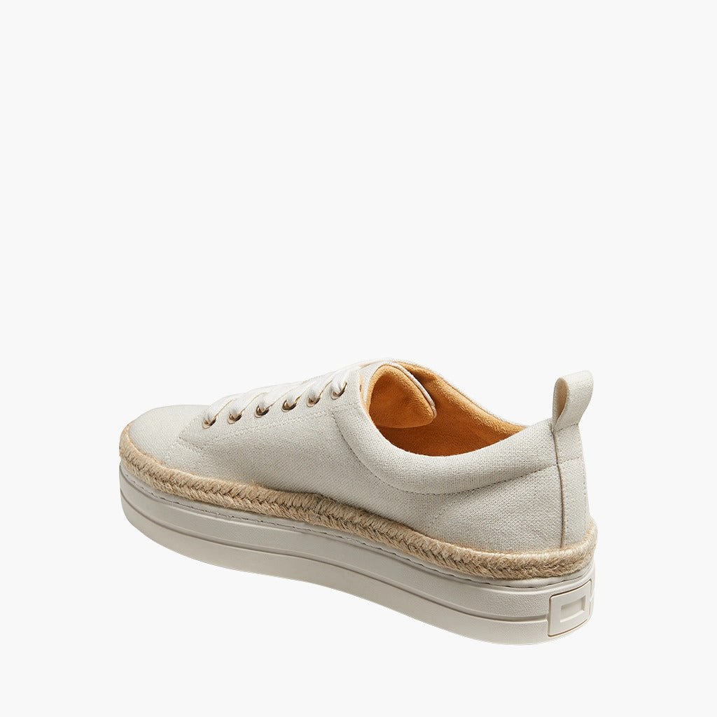 Breathable Step Mia Canvas Low Top Platform Sneaker