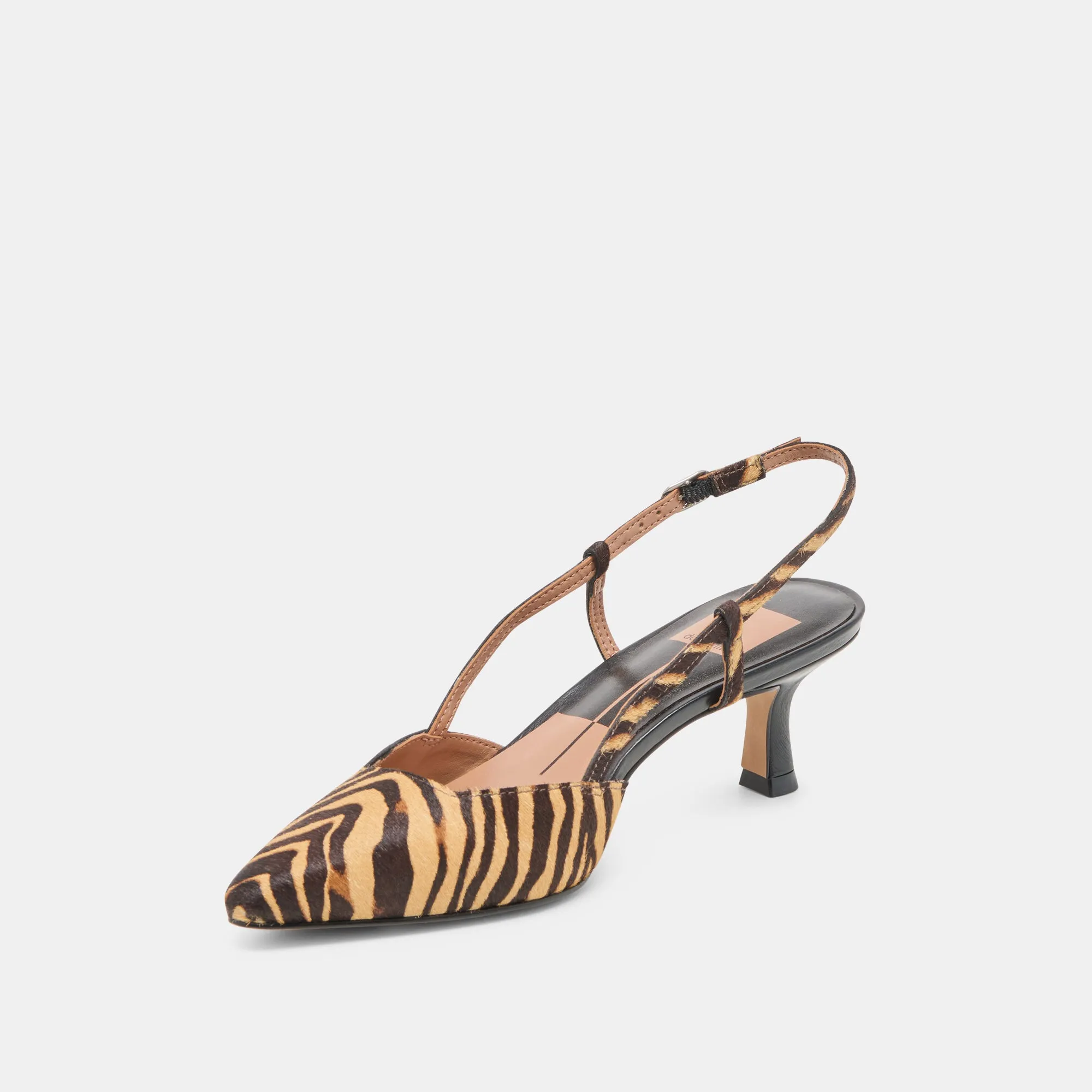 ODELA HEELS TIGER CALF HAIR Statement Item Youth Edge