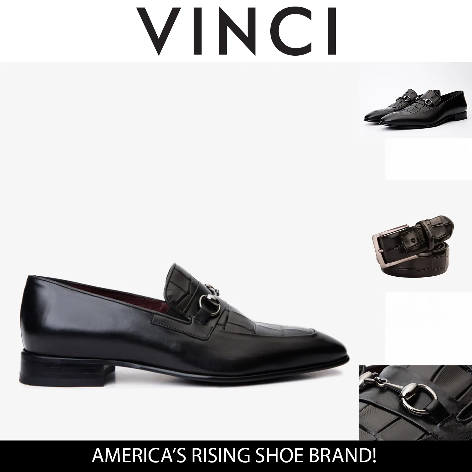 Soft Pad The Pusan Black Leather Bit Loafer Men Shoe Final Sale!