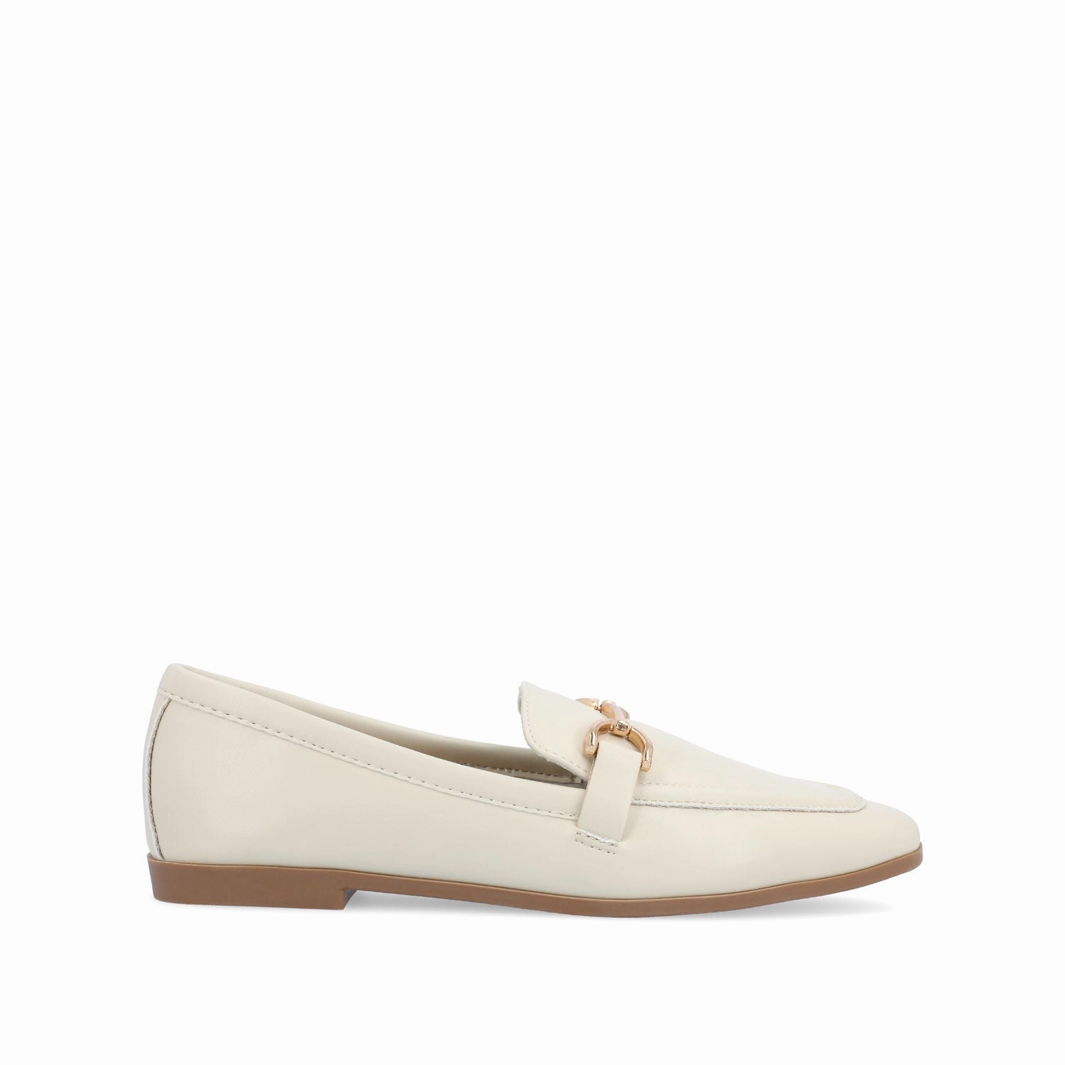 Style Ready Footwear MIZZA LOAFER FLATS IN VEGAN LEATHER