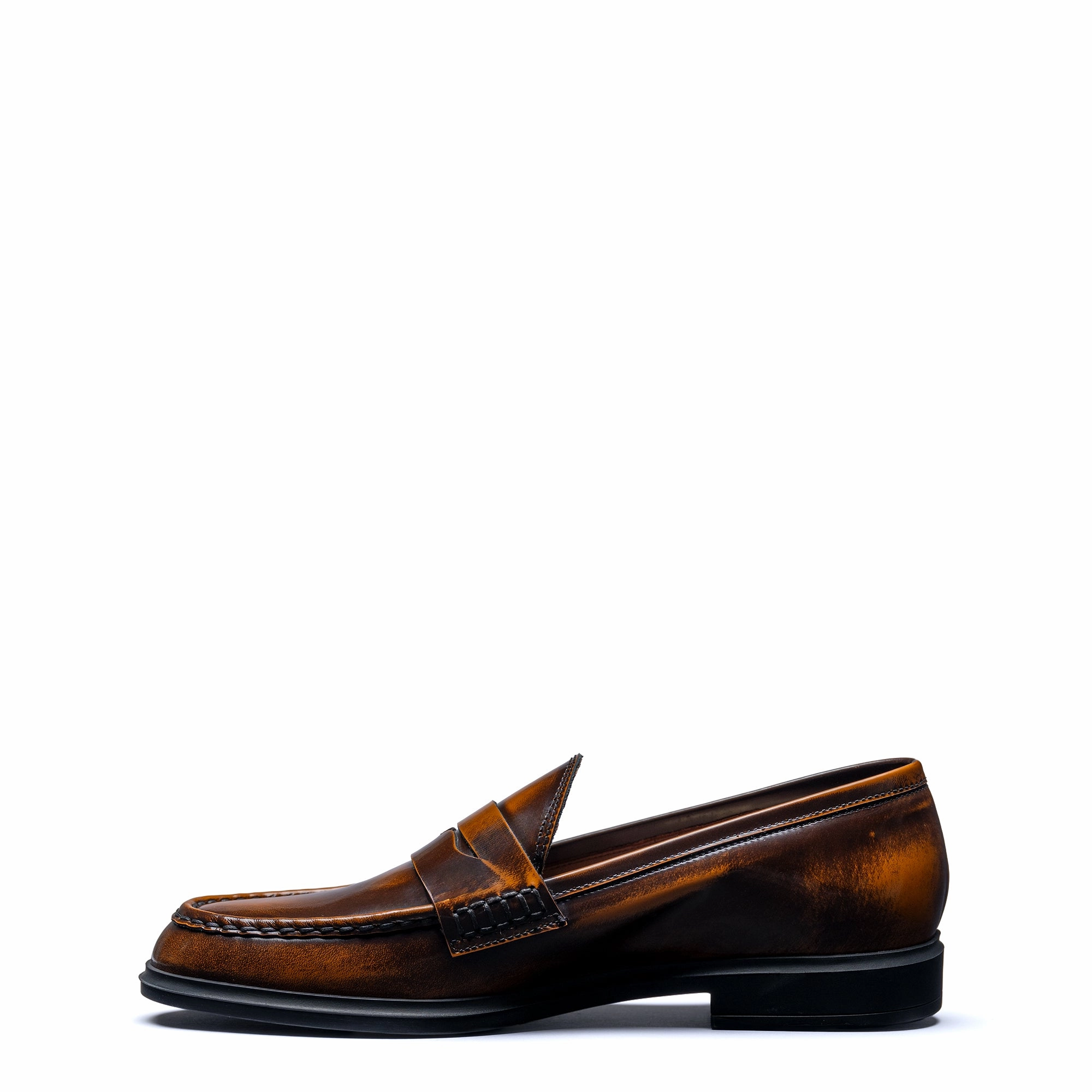 Vend?me Blandine cognac spazzolato leather loafers Walking