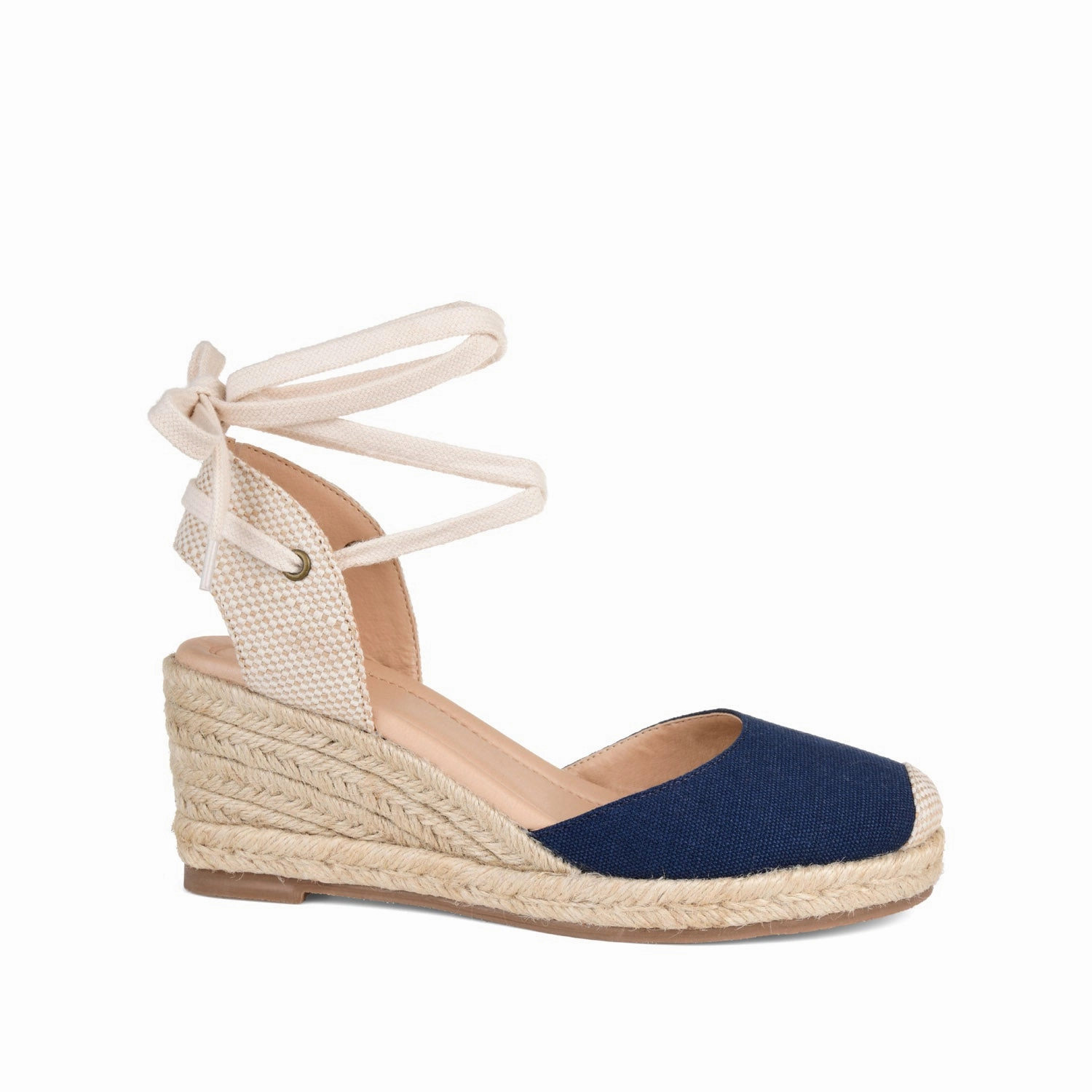 MONTE ESPADRILLE WEDGE SANDALS IN CANVAS Dressy Wear