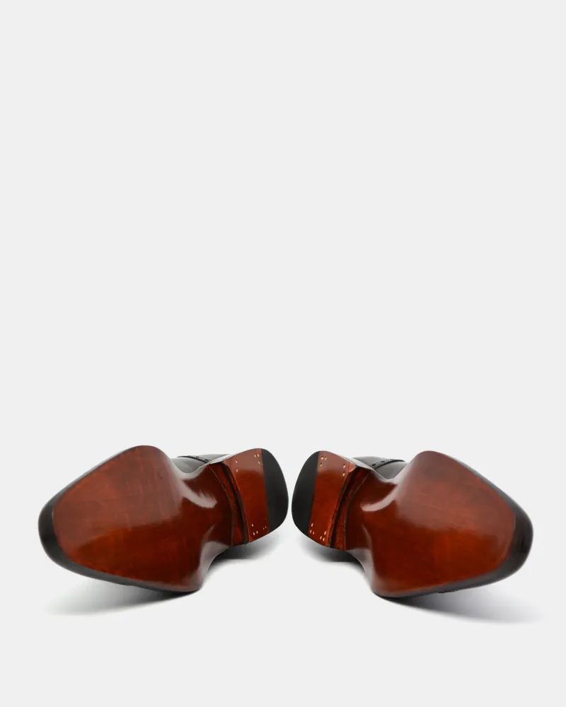 Museum Brown Cap Toe Brogue Oxford Shoe Urban Shade Japan Neat