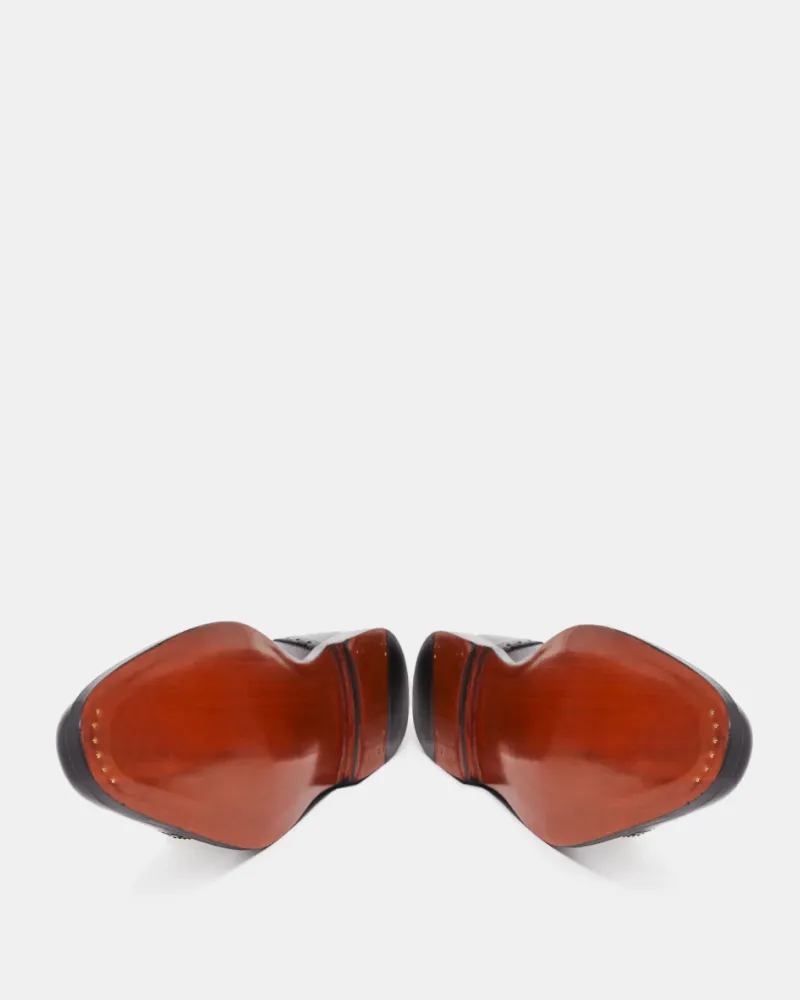 Task Comfort Museum Cognac Brogue Oxford Dress Shoe