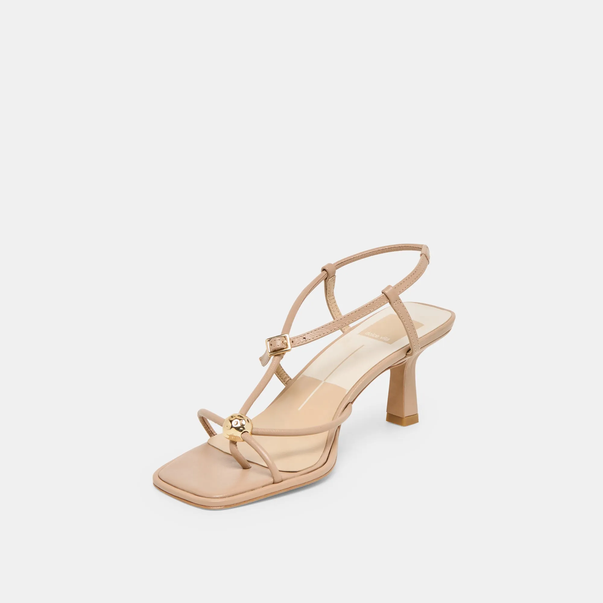 Italian Chic MYLEE HEELS LIGHT TAN LEATHER