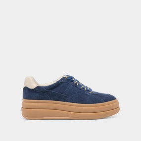Smooth Finish NAOMY H2O SNEAKERS NAVY SUEDE