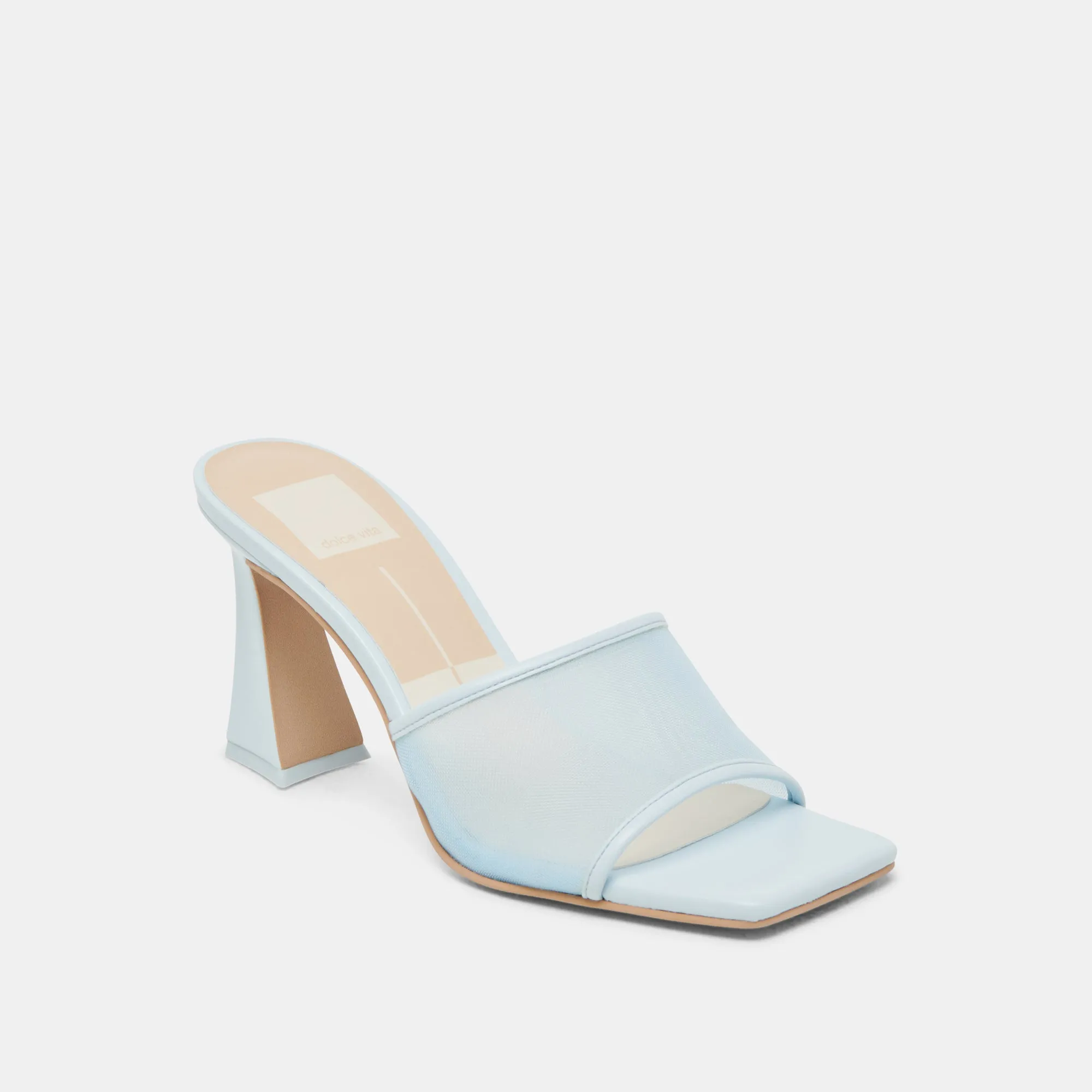 NARDA HEELS ICE BLUE MESH Unique Look Timeless Charm