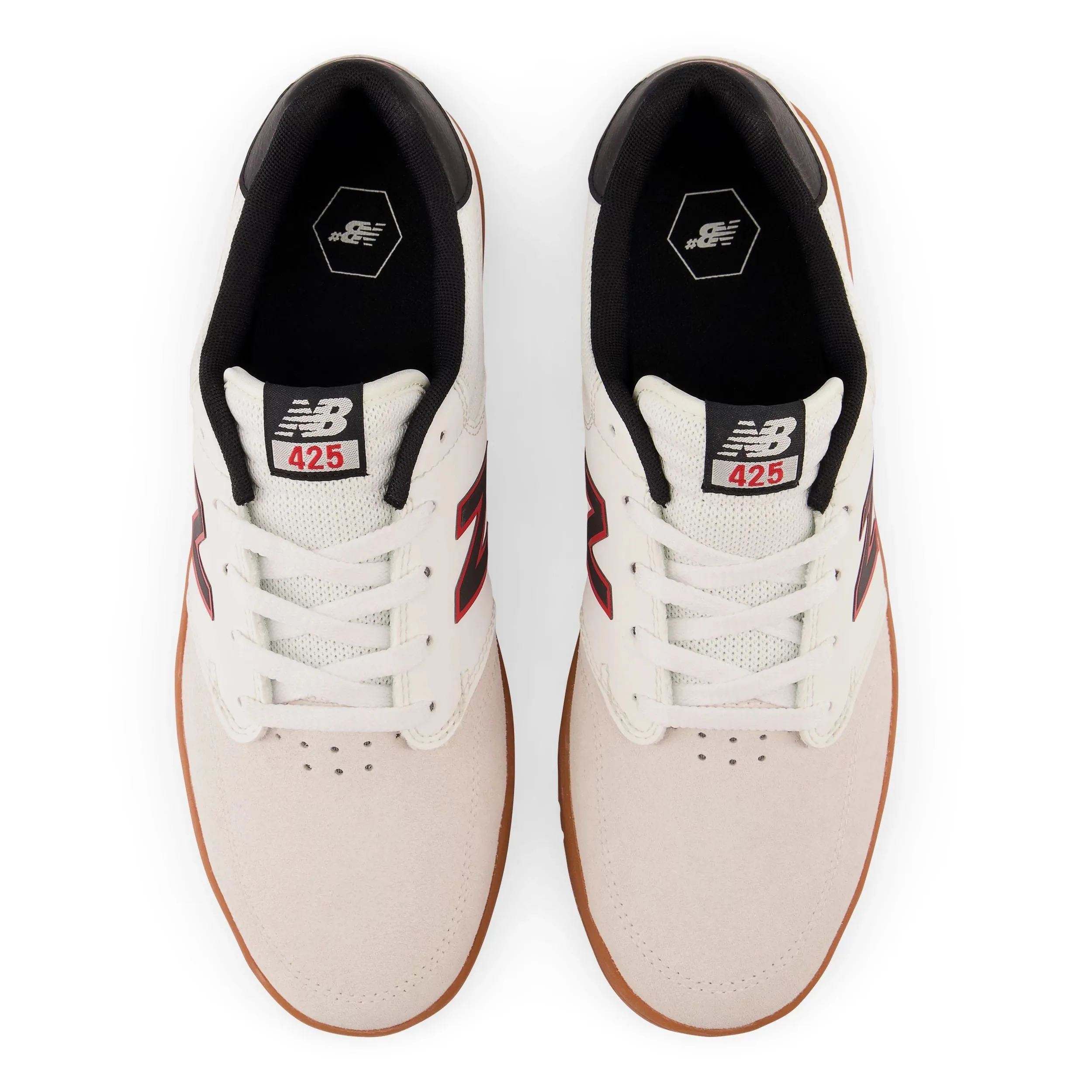 New Balance Numeric 425 Skateboard Shoe - White/Gum
