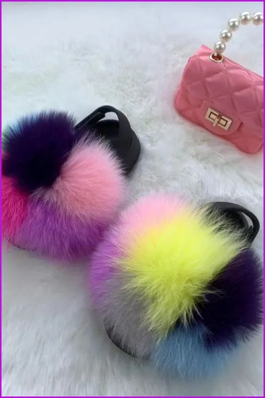 New Colorful Kids Sandal And Bag Set F2339