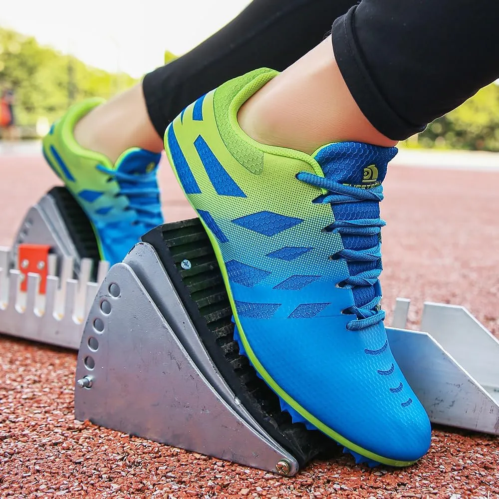 New Track and Field Shoes for Men Women Kids Boys Girls 8 Spikes 100-400 Meter Running Racing Shoes Professional Sprint Sport Sneakers