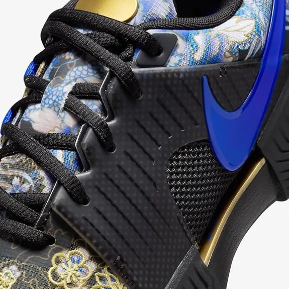 Nike Women's Zoom GP Challenge 1 Osaka PRM Shoes in Black/Racer Blue