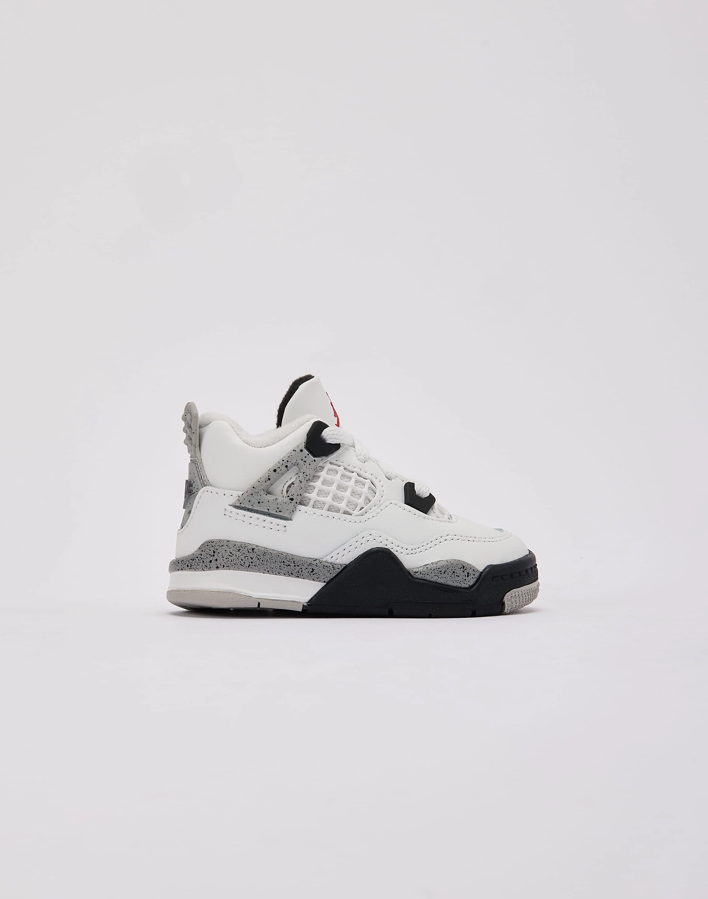 Jordan Air Jordan 4 Retro OG 'White Cement' Toddler Water Resistant Membrane Suede