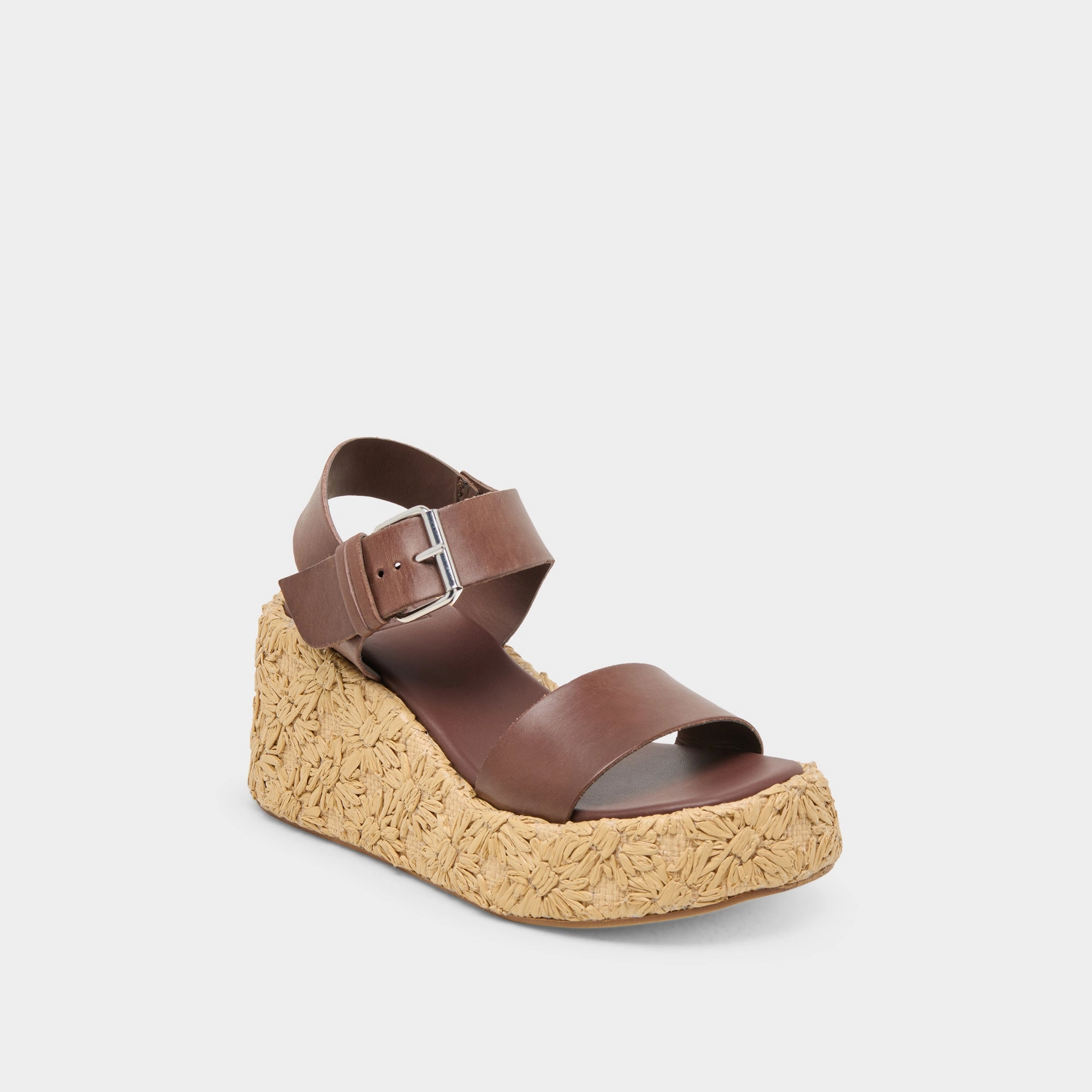 Fitted Design Tailored ease AURI WEDGES DK BROWN LEATHER