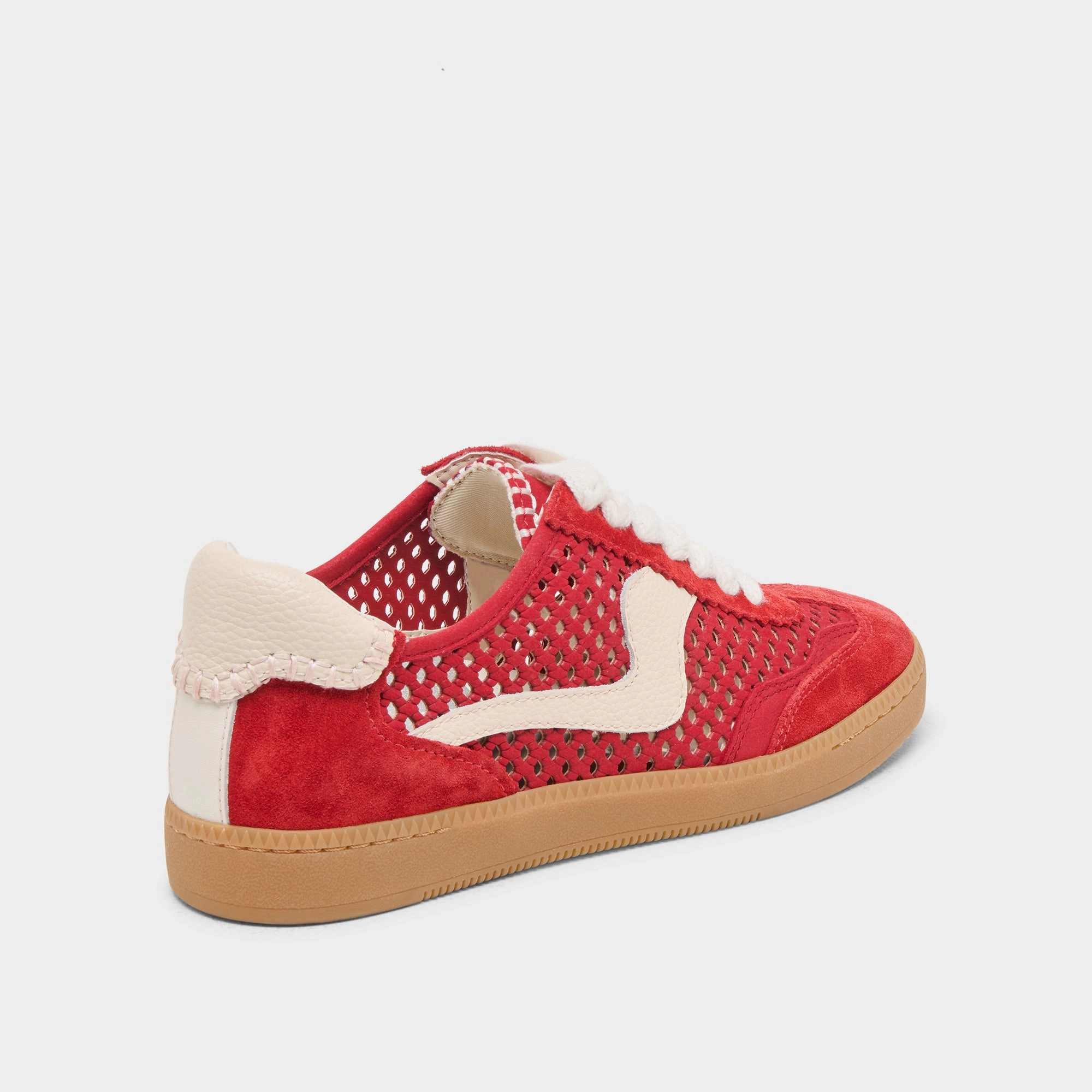 Weather Ready NOTICE SNEAKERS CHERRY PERFORATED NUBUCK