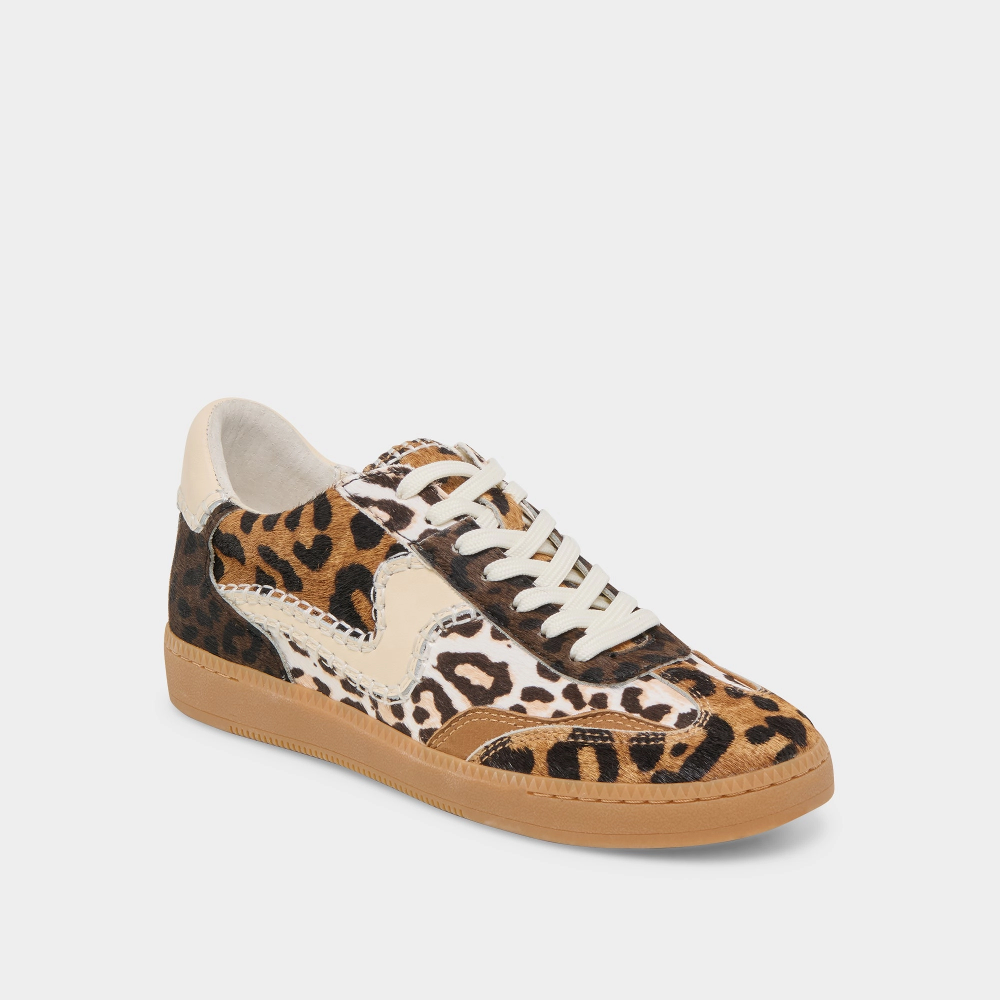 NOTICE STITCH SNEAKERS LEOPARD MULTI CALF HAIR Hook And Loop