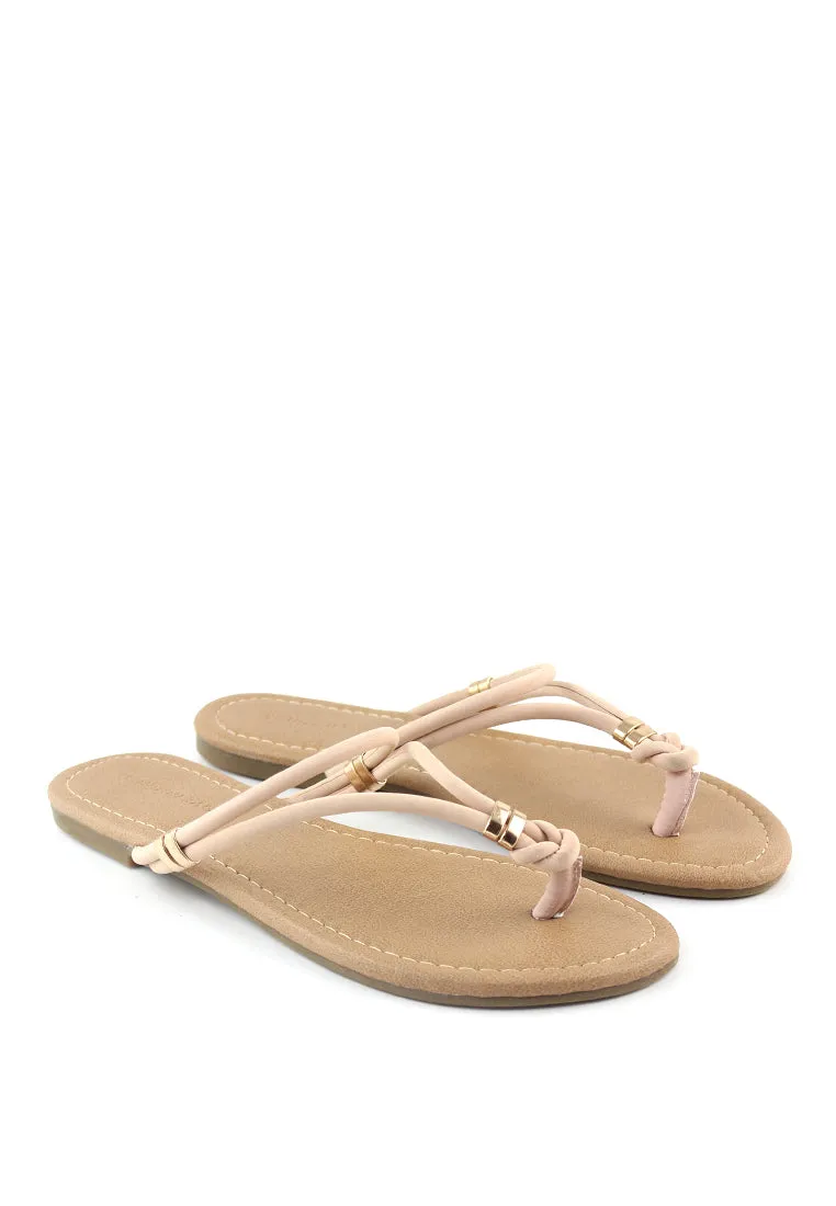 Nude Color Thong Flats