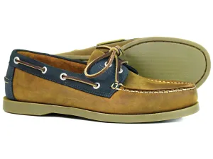 OAKLAND Ladies Oakland Sand Navy Sailing Shoe by Orca Bay