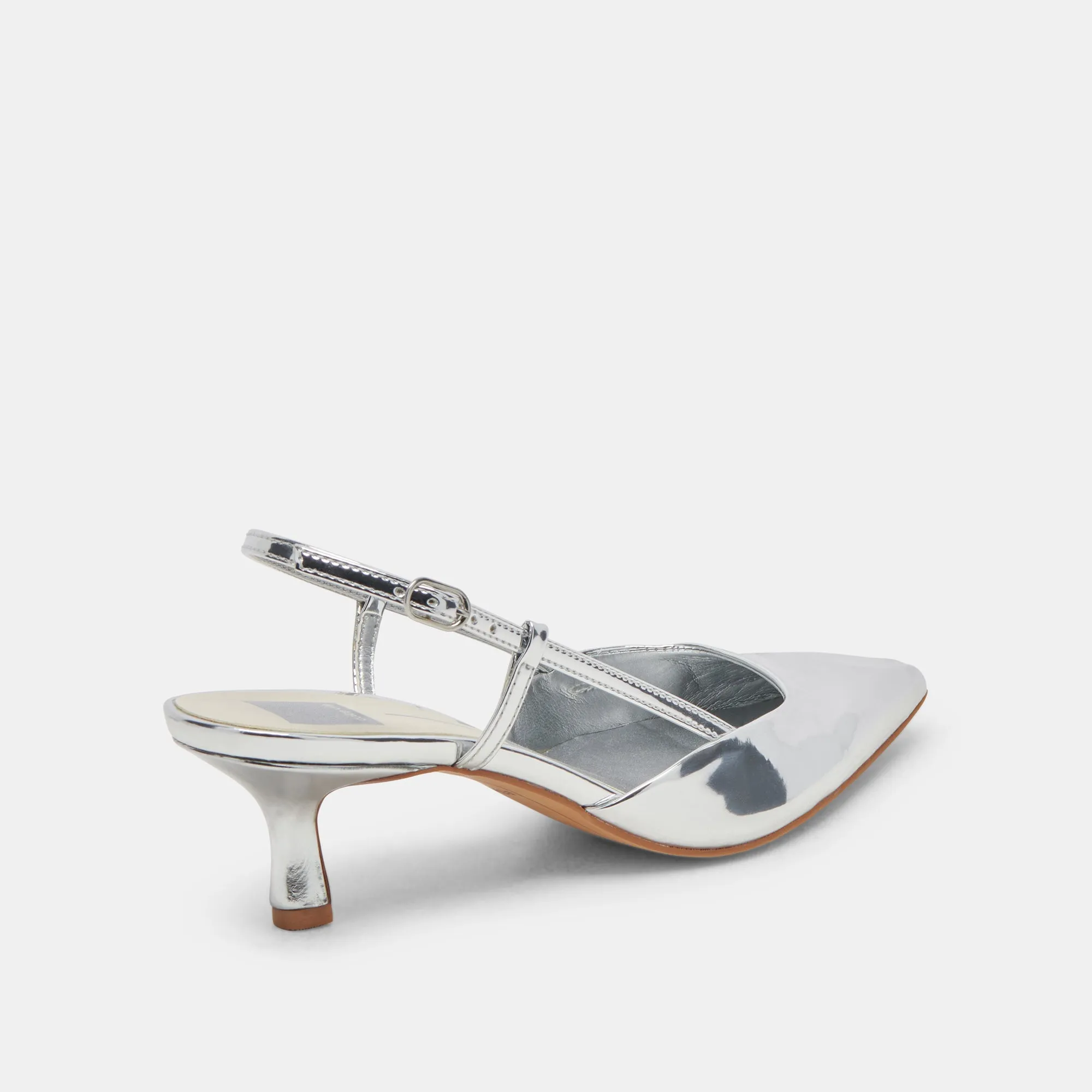 ODELA WIDE HEELS SILVER STELLA Heroine Aura