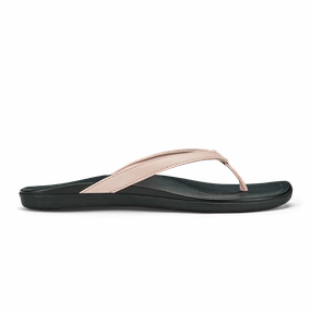 OluKai Hoa????pio Petal Pink Metallic Women's Superior support Trendy Look