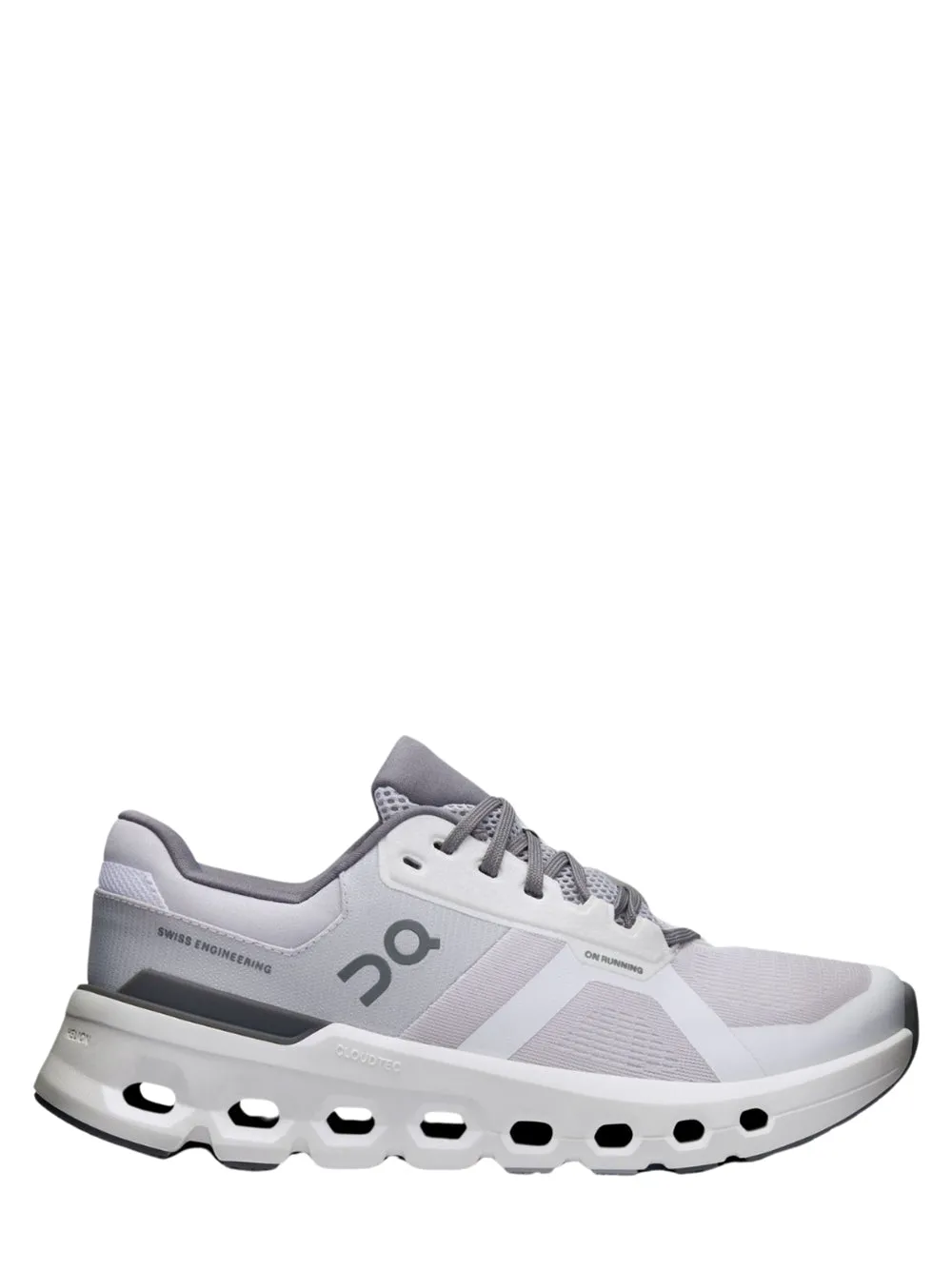 On Running Women's Cloudrunner 2 Sneaker in Frost/White