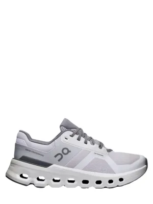 On Running Women's Cloudrunner 2 Sneaker in Frost/White