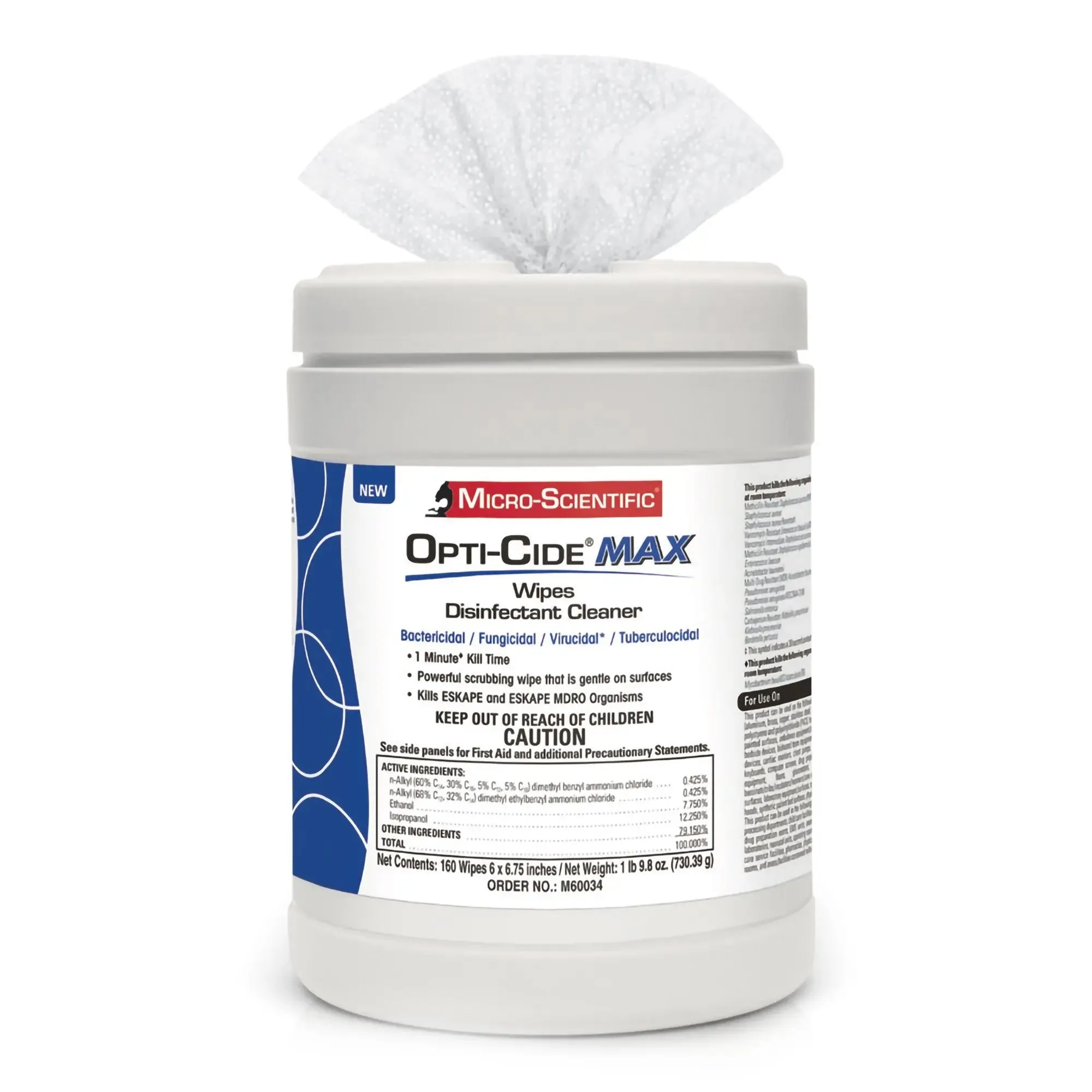 Opti-Cide® Max Surface Disinfectant Cleaner Wipes