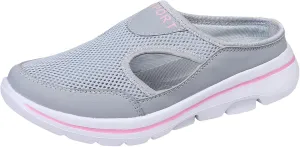 Orthopedic Shoes for Women Wide Width Summer Mesh Breathable Arch Support Wedge Platform Slippers Non-Slip Sports Sandals
