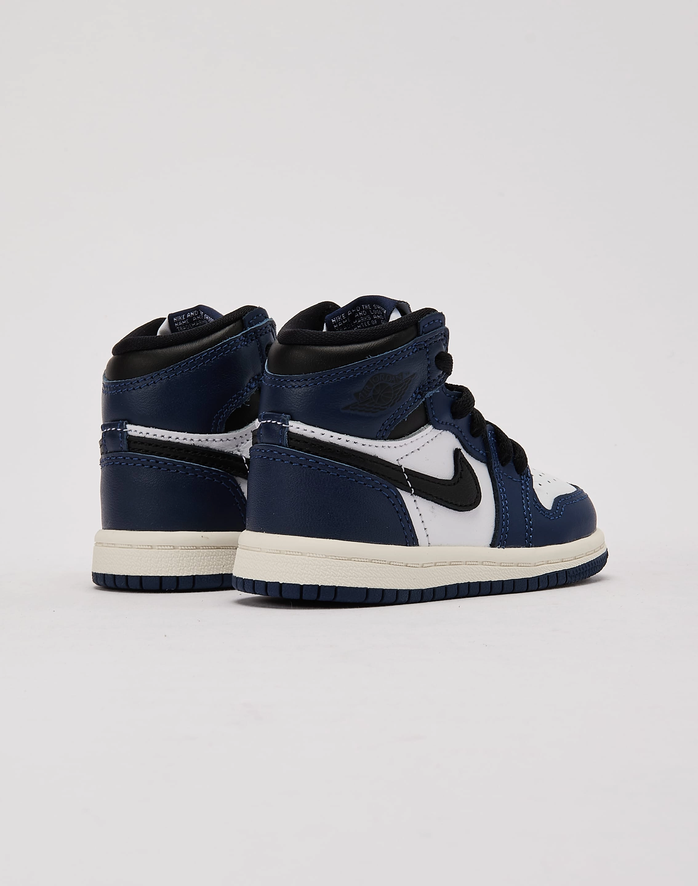 multi-color Jordan Air Jordan 1 Retro High OG 'Midnight Navy' Toddler