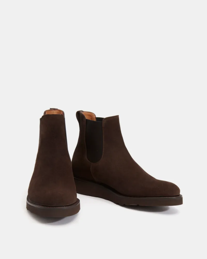 Protective Finish Adventure Seeker Brown Suede Lightweight Chelsea Boot
