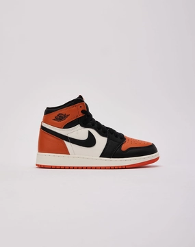 suede - type Jordan Air Jordan 1 Retro High OG 'Shattered Backboard' Grade-School