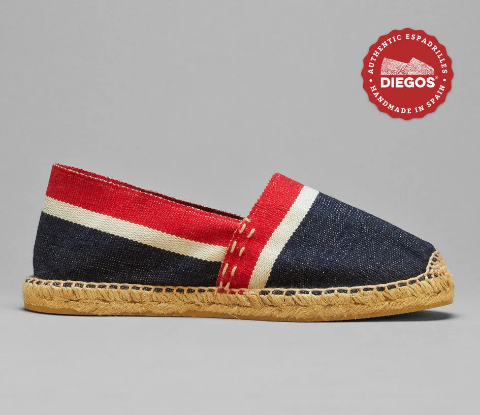 Parisian stripes espadrilles