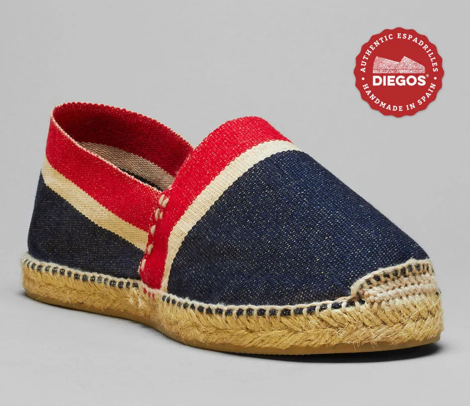 Parisian stripes espadrilles