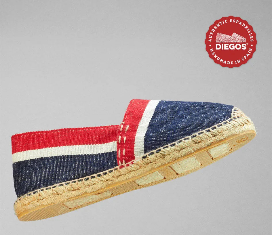 Parisian stripes espadrilles