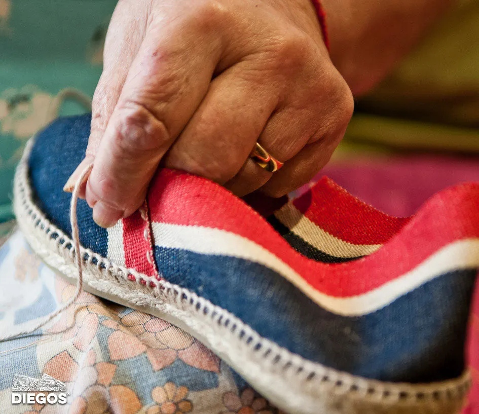Parisian stripes espadrilles