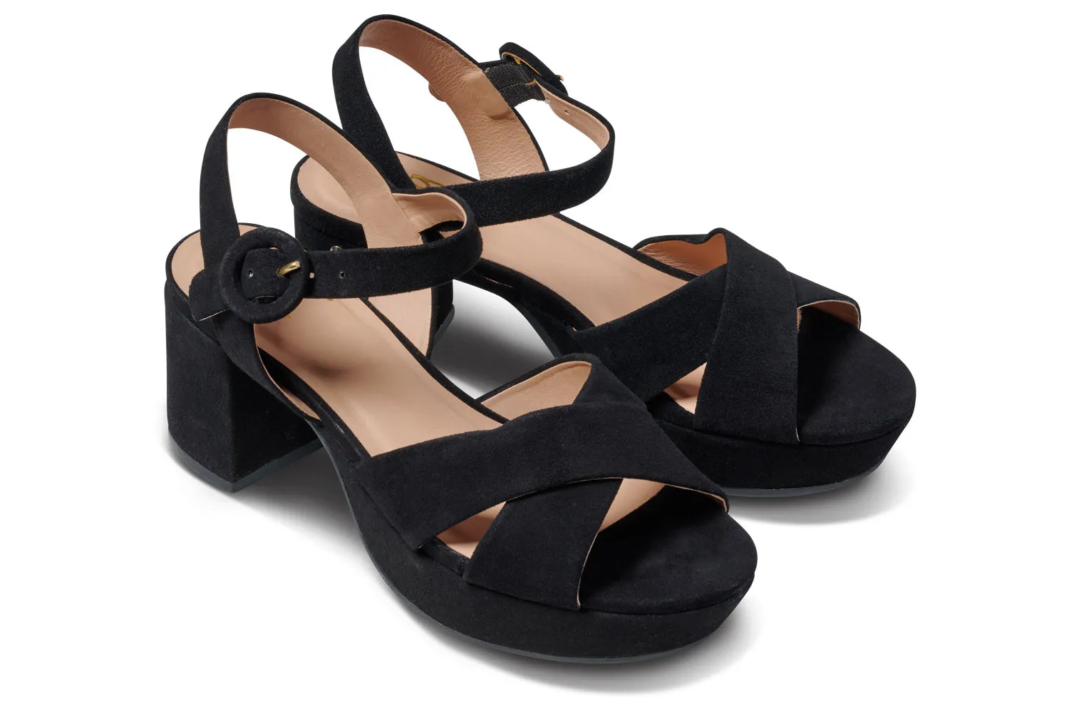 Soft Leather Long Leg Look PARTYBIRD - Black