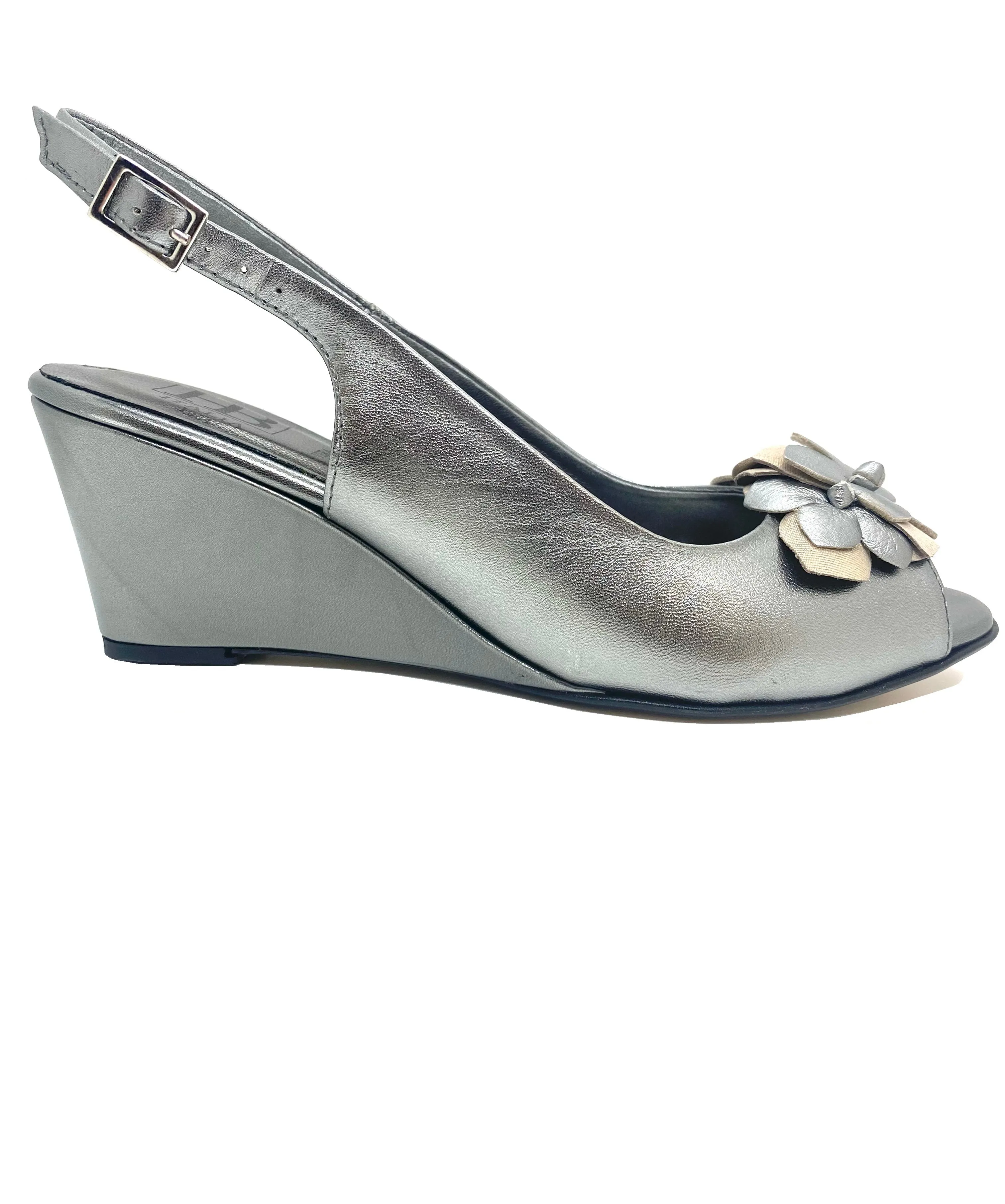Peep Toe Wedge Sandal