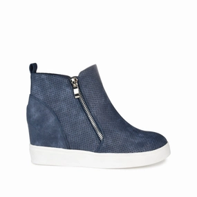 PENNELOPE WEDGE SNEAKERS IN VEGAN LEATHER Sporty Appearance