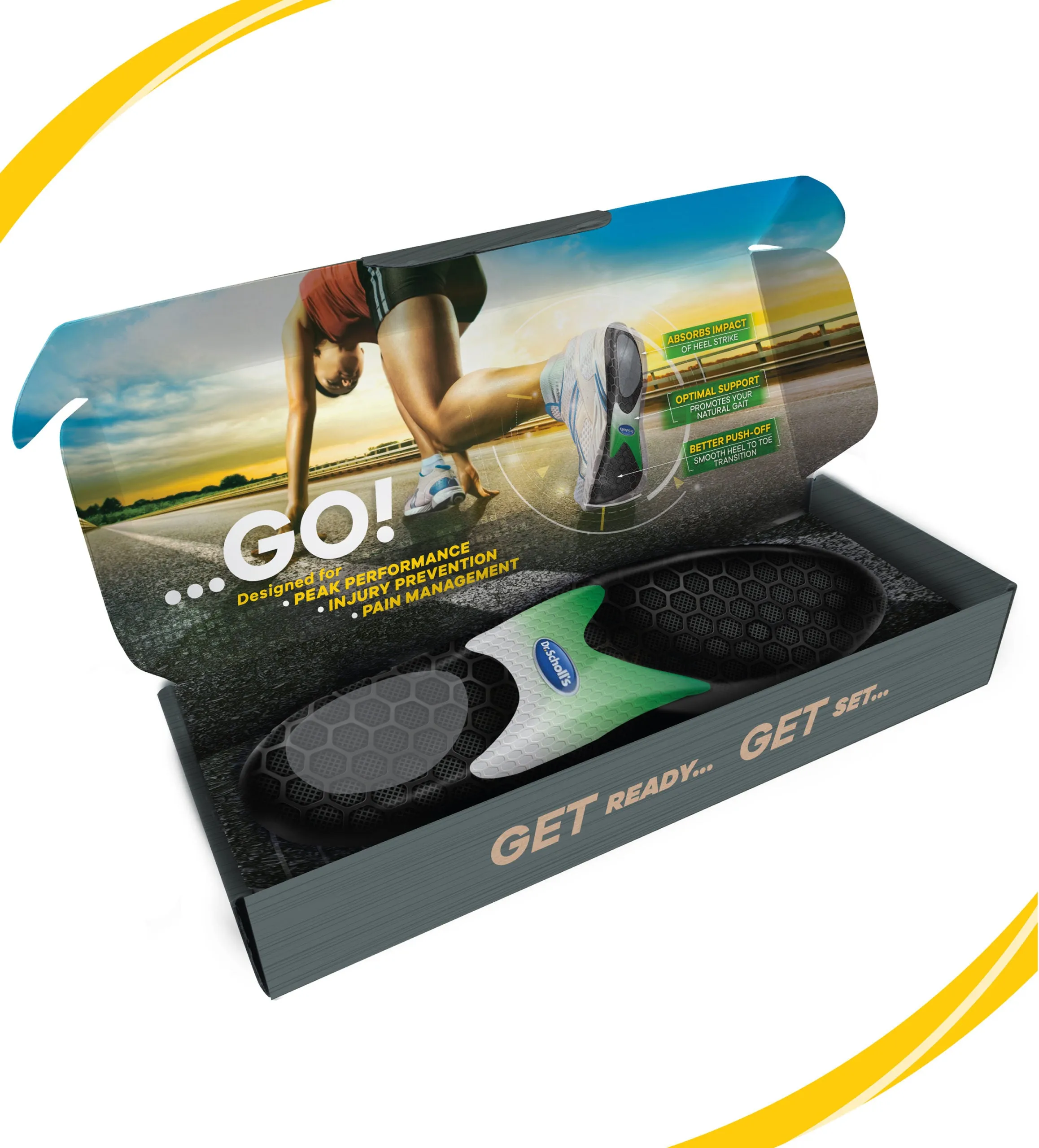 Performance Sized to Fit Running Insoles
