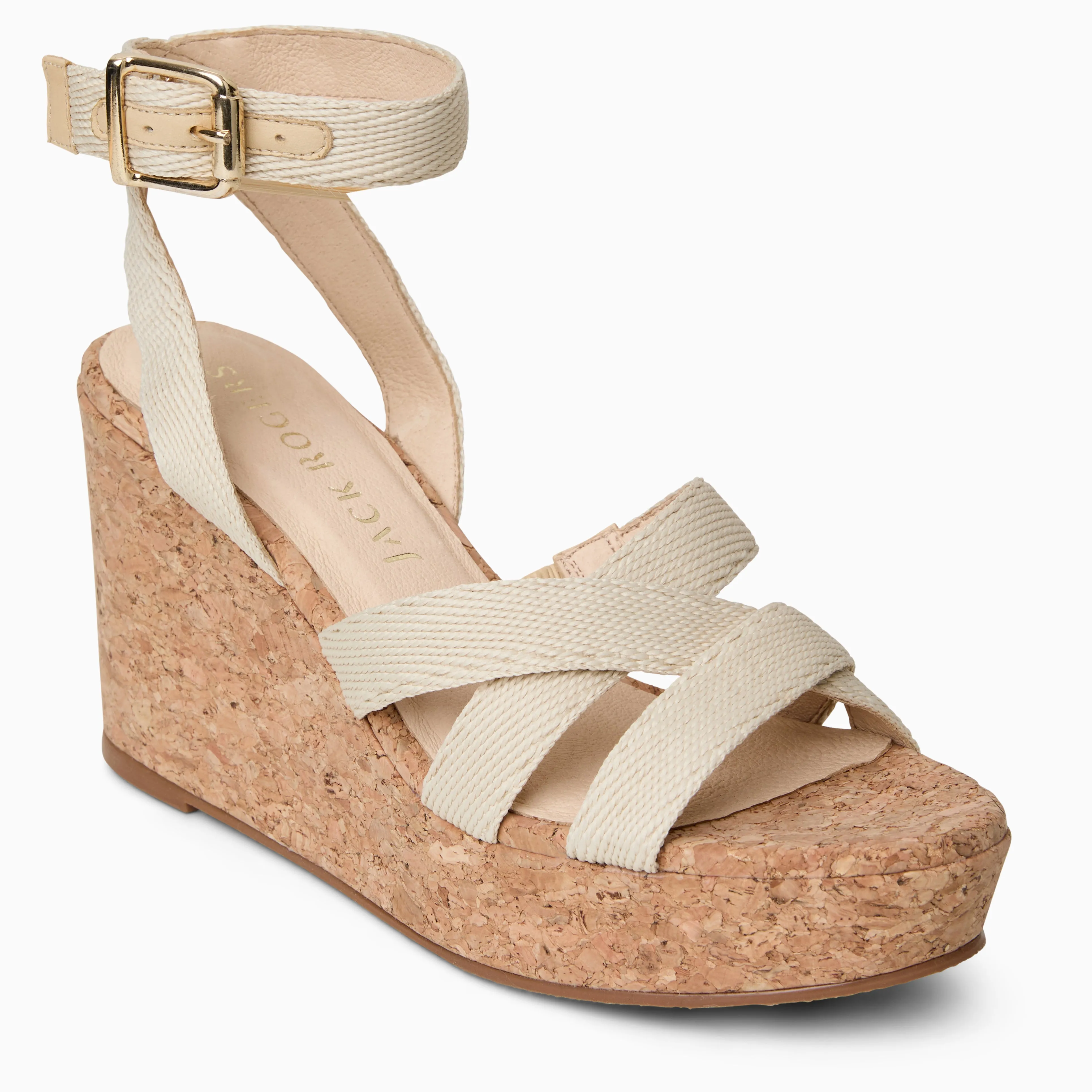 Pippa Canvas Platform Wedge Premium Quality