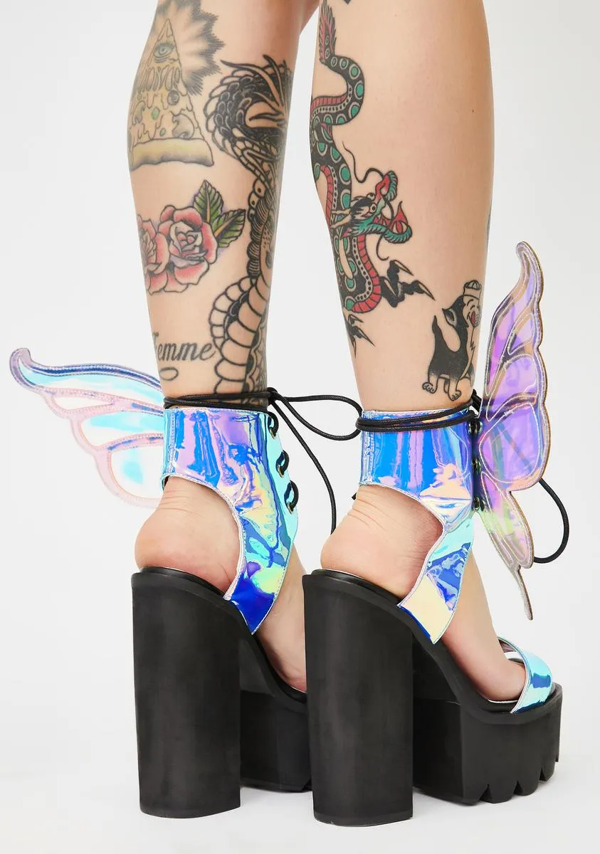 Pixie Princess Winged Heels