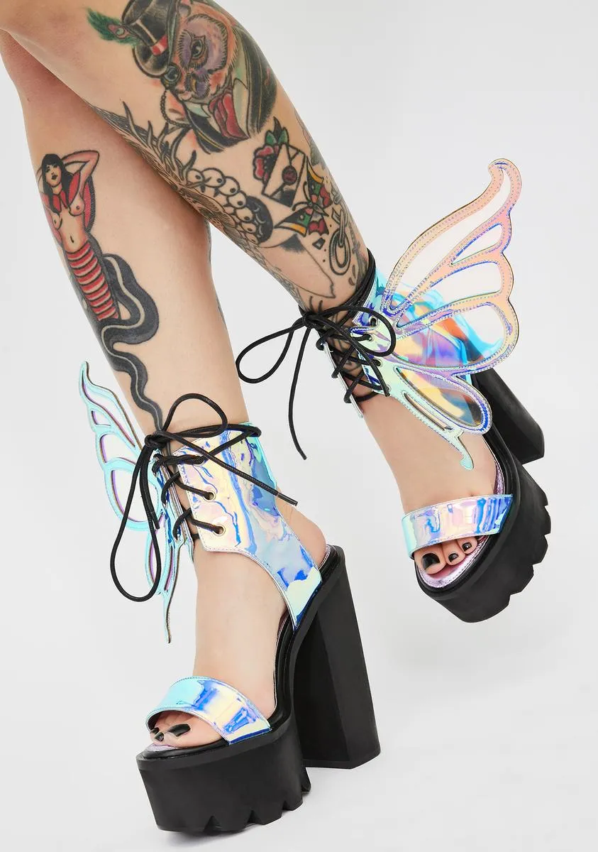 Pixie Princess Winged Heels