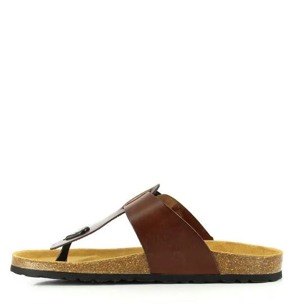 Plakton 100012 Chestnut Brown Men's Sandals
