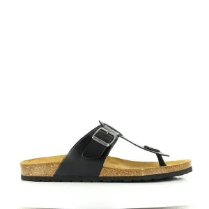 Plakton 100012 Ebony Thong Sandals
