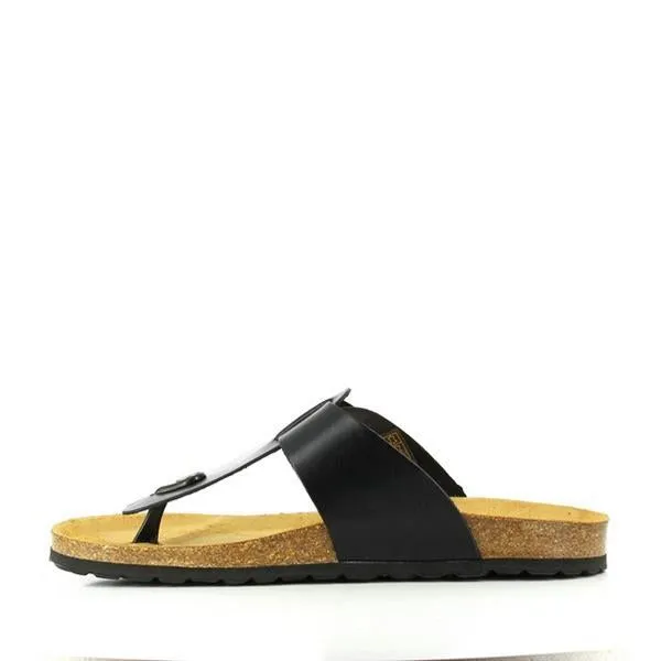 Plakton 100012 Ebony Thong Sandals