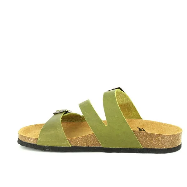 Plakton 101210 Khaki Multi-Strap Sandals