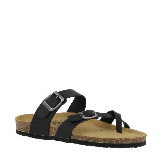 Plakton 181032 Black Thong Sandals