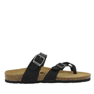 Plakton 181032 Black Thong Sandals