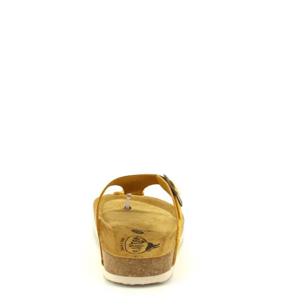 Plakton 181671 Yellow Thong Sandals