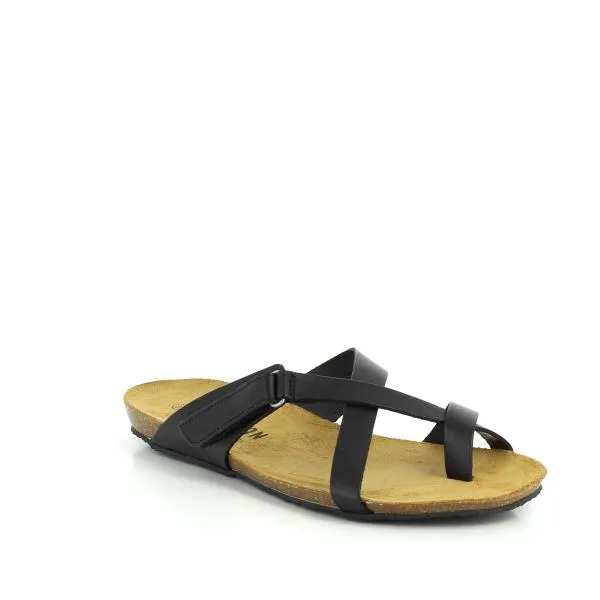 Plakton 575125 Black Thong Women's Sandals